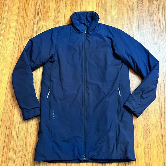 Houdini Coat Mens Large Add In Jacket Long Pitdoor Navy Blie